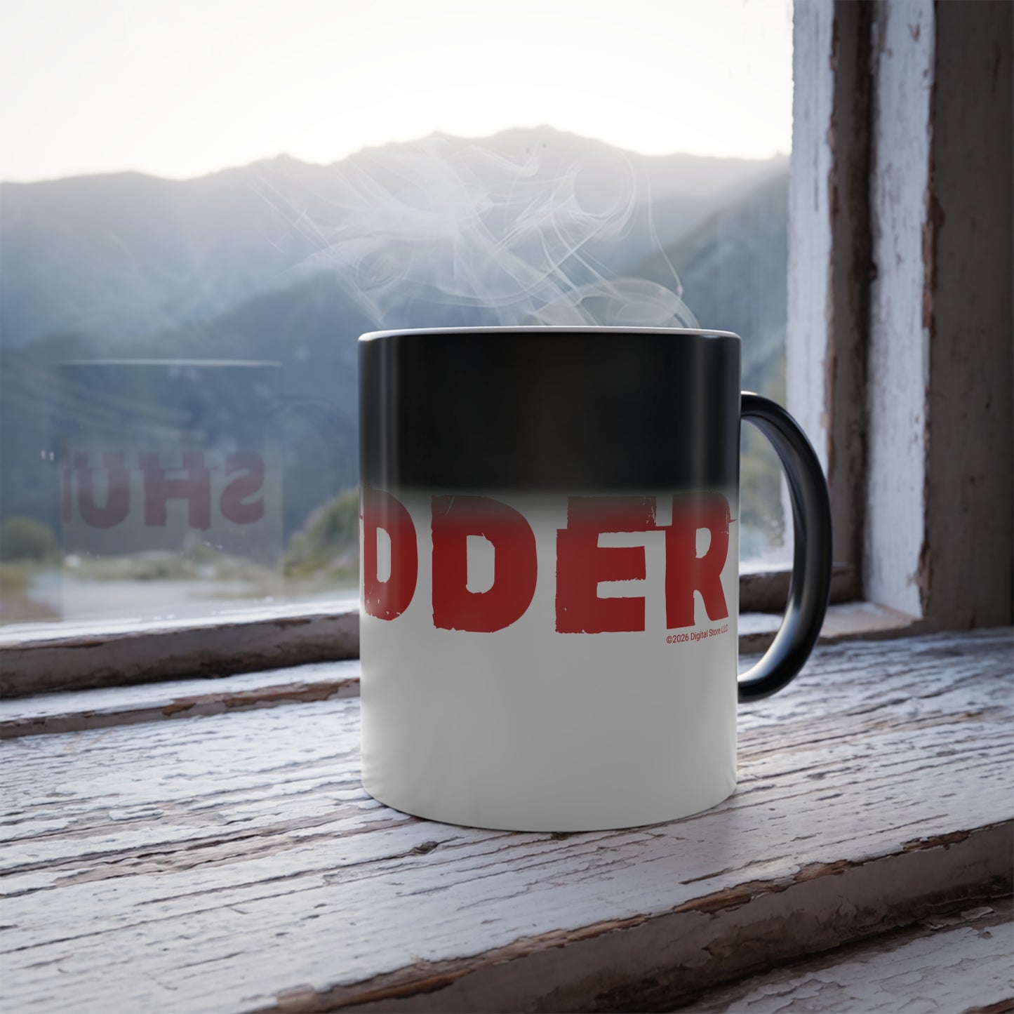 Shudder Logo Color Changing Mug