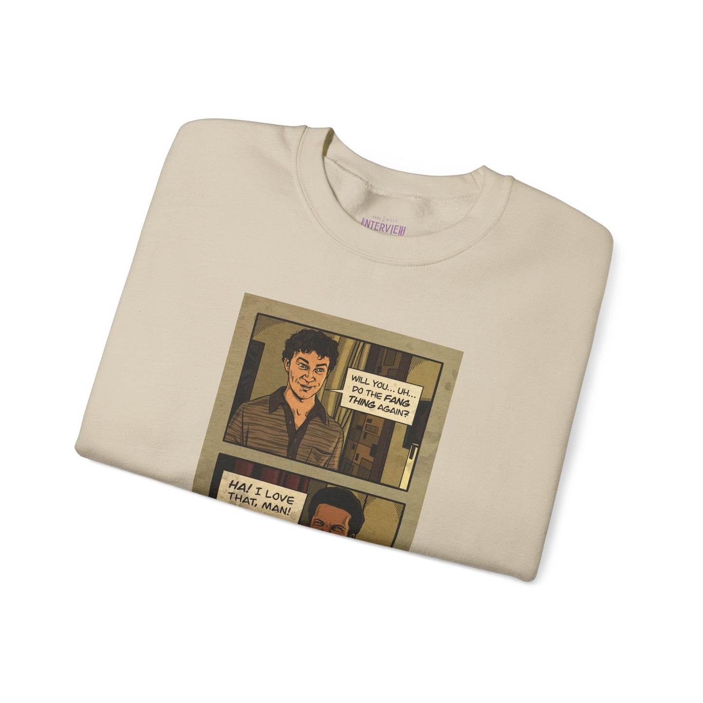 Interview With The Vampire x Cat’s Doodle Dump Fang Thing Crewneck Sweatshirt