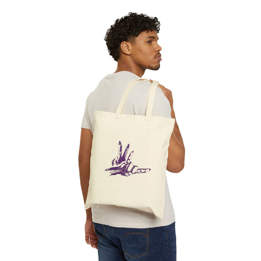 The Vampire Lestat VL Hands Logo Cotton Tote Bag-2