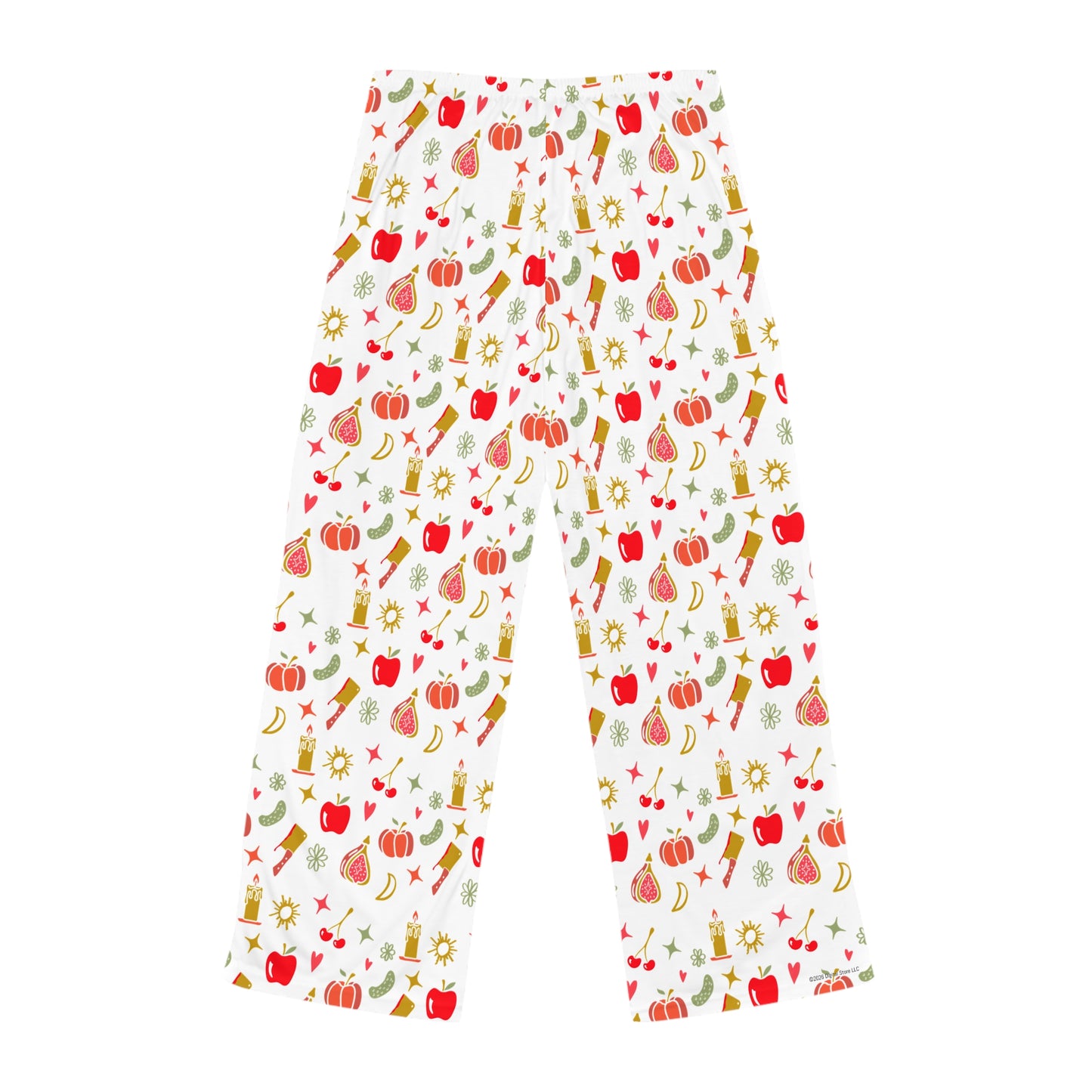 Forbidden Fruits Charms White Pajama Pants