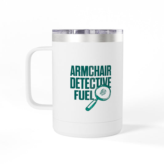 Acorn TV Armchair Detective 15oz Insulated Tumbler Mug