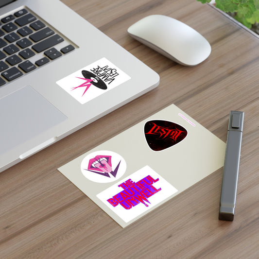 The Vampire Lestat Logo Die Cut Sticker Sheet-4