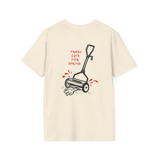 Halfway to Halloween Lawnmower Unisex Softstyle T-Shirt