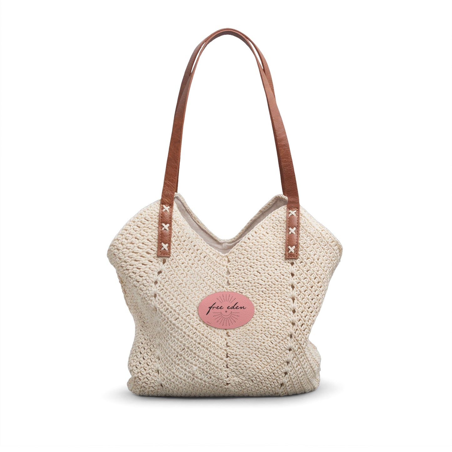 Forbidden Fruits Free Eden Boho Straw Shoulder Bag