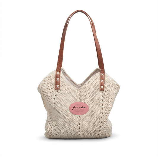 Forbidden Fruits Free Eden Boho Straw Shoulder Bag