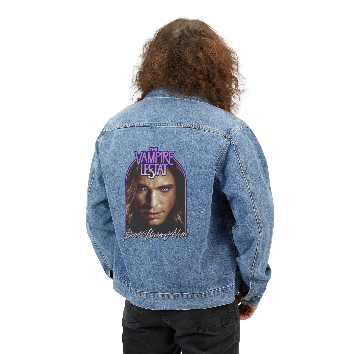 The Vampire Lestat Don’t Burn Alone Denim Jacket