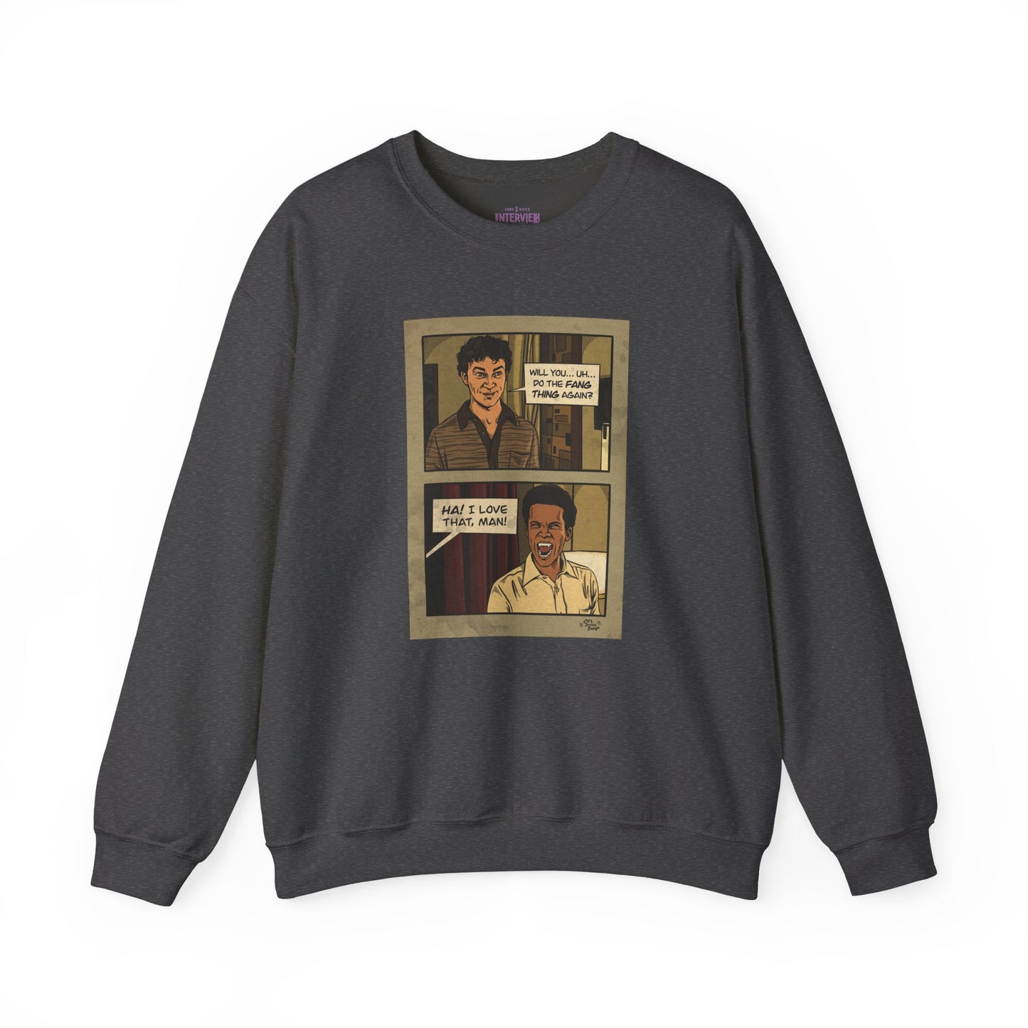 Interview With The Vampire x Cat’s Doodle Dump Fang Thing Crewneck Sweatshirt
