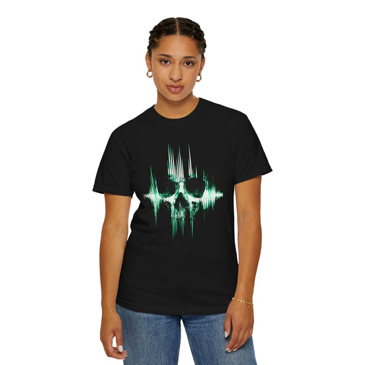 Shudder Skull Scream Wave T-shirt
