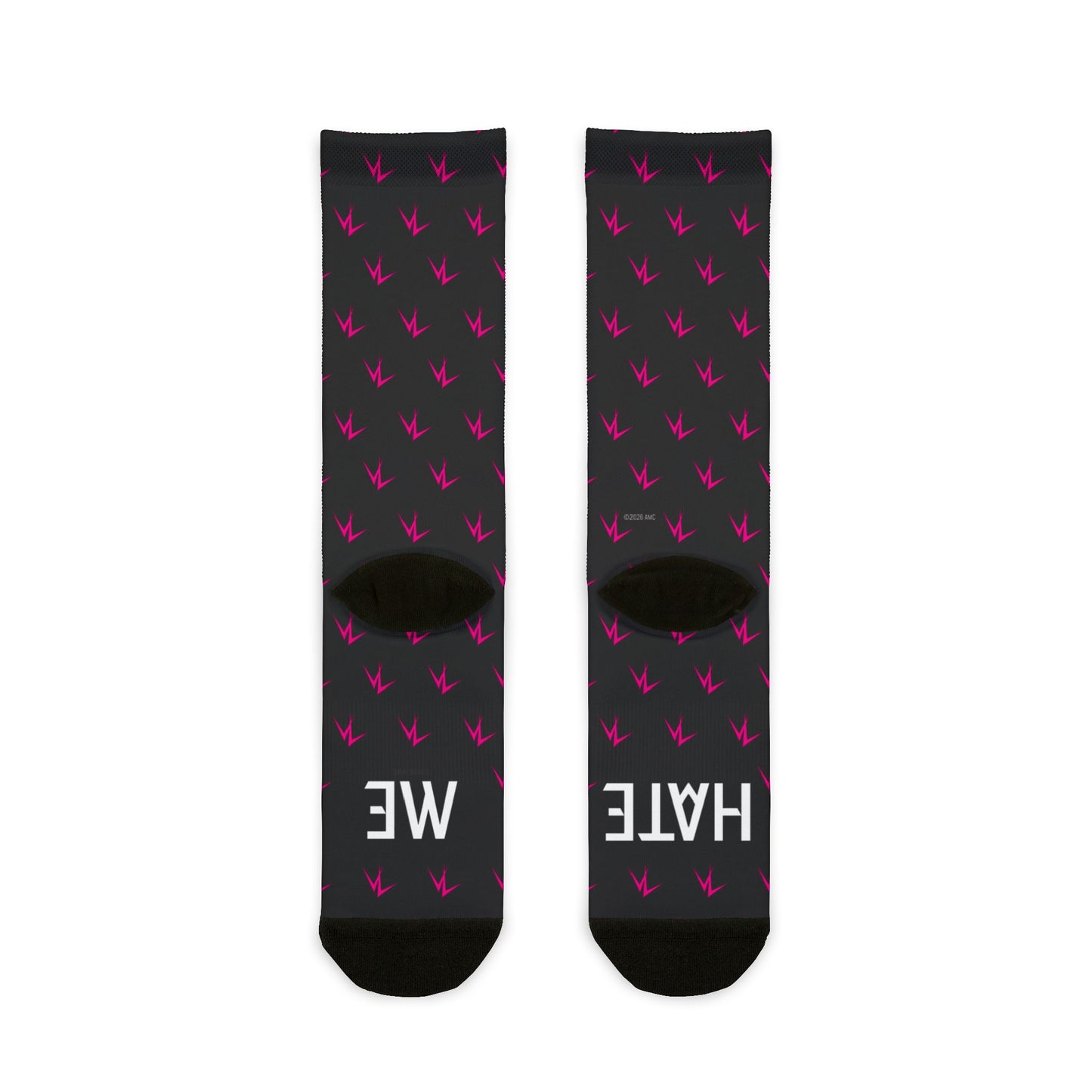 The Vampire Lestat Hate Me Crew Socks