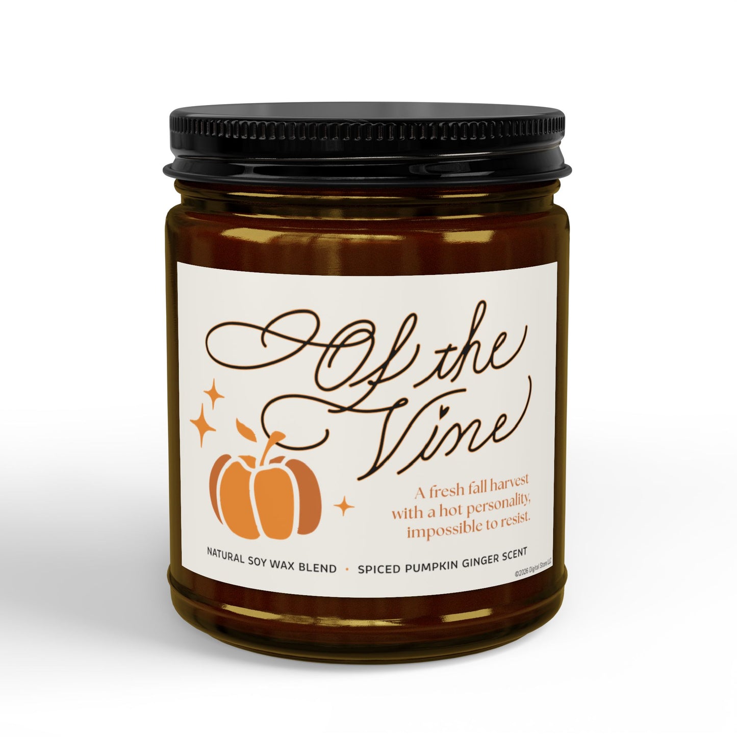 Forbidden Fruits "Of The Vine" Pumpkin Scented Candle (4oz & 9oz)