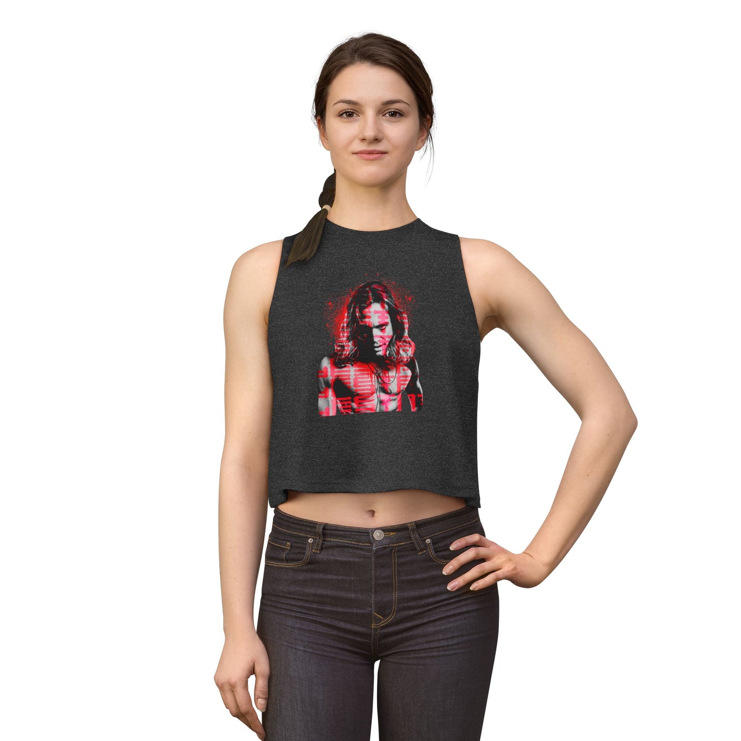 The Vampire Lestat Crimson Stare Crop Top