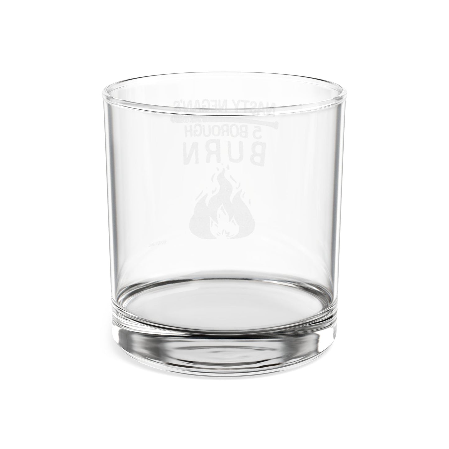 Dead City Negan's 5 Borough Burn Rocks Glass