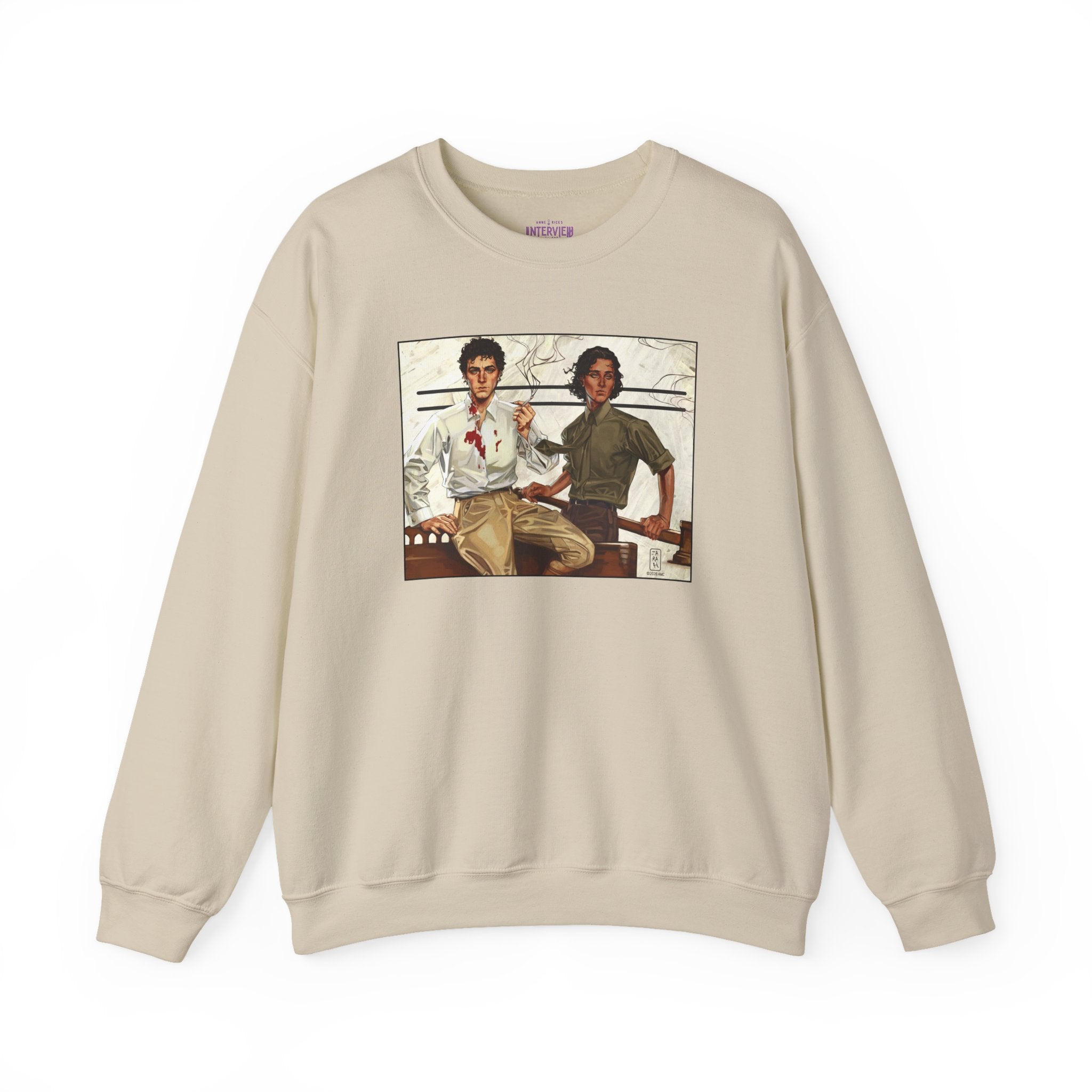 Interview With The Vampire x Zara H Art Devil's Minion Crewneck Sweats