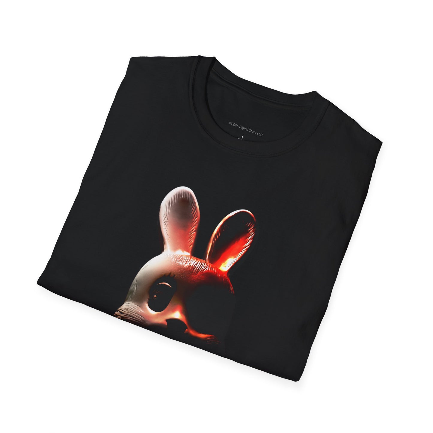 Halfway to Halloween Bunny Unisex Softstyle T-Shirt