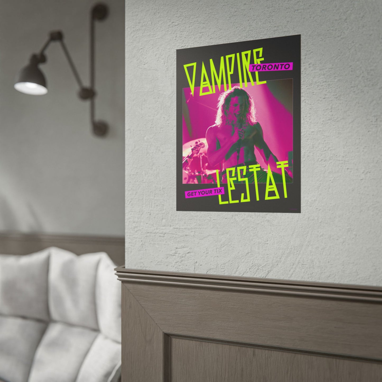 The Vampire Lestat Toronto Tour Stop Poster