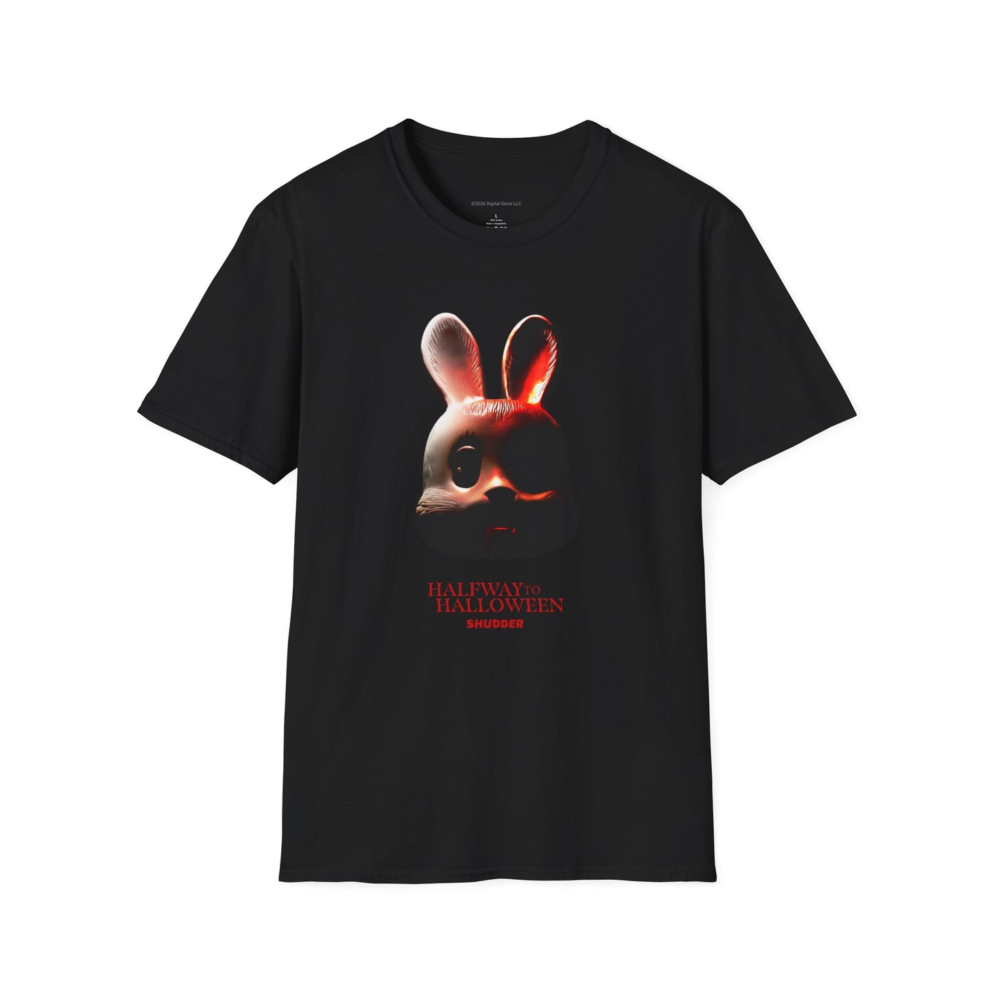 Halfway to Halloween Bunny Unisex Softstyle T-Shirt