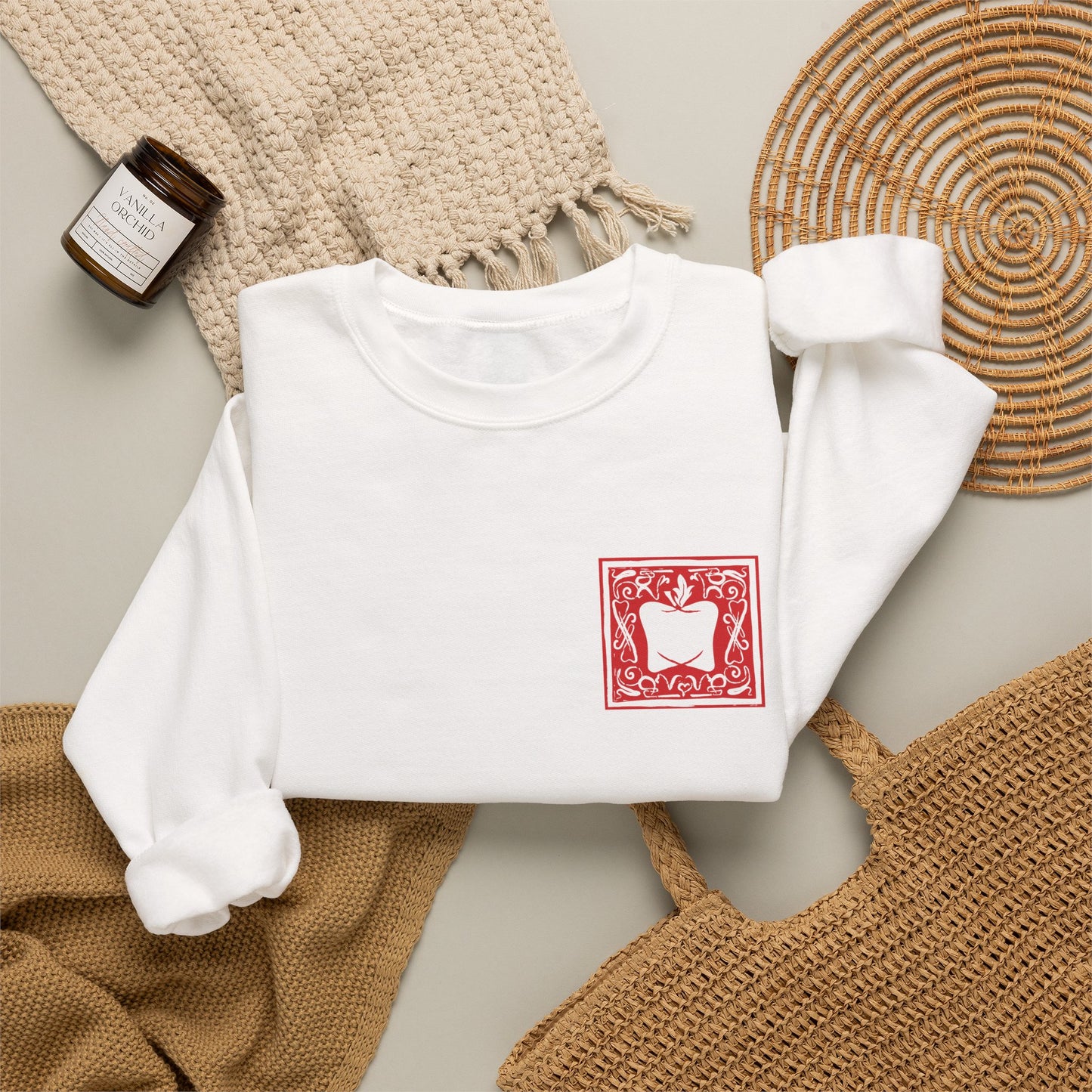 Forbidden Fruits Apple's Hex Crewneck Sweatshirt
