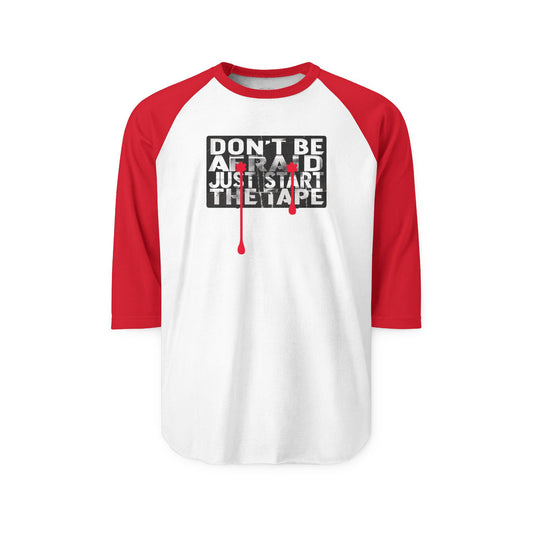 Interview With The Vampire "Don't Be Afraid, Just Start the Tape" Raglan Shirt