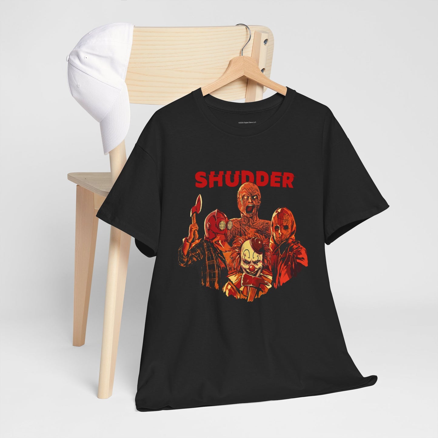 Shudder Villains Mashup T-shirt
