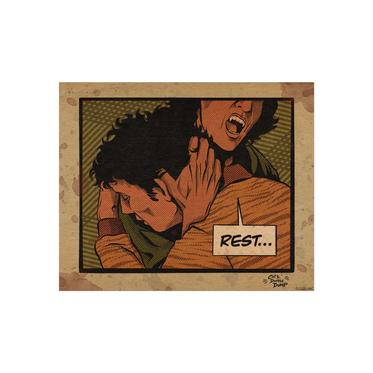 x Cat’s Doodle Dump Rest Fine Art Poster