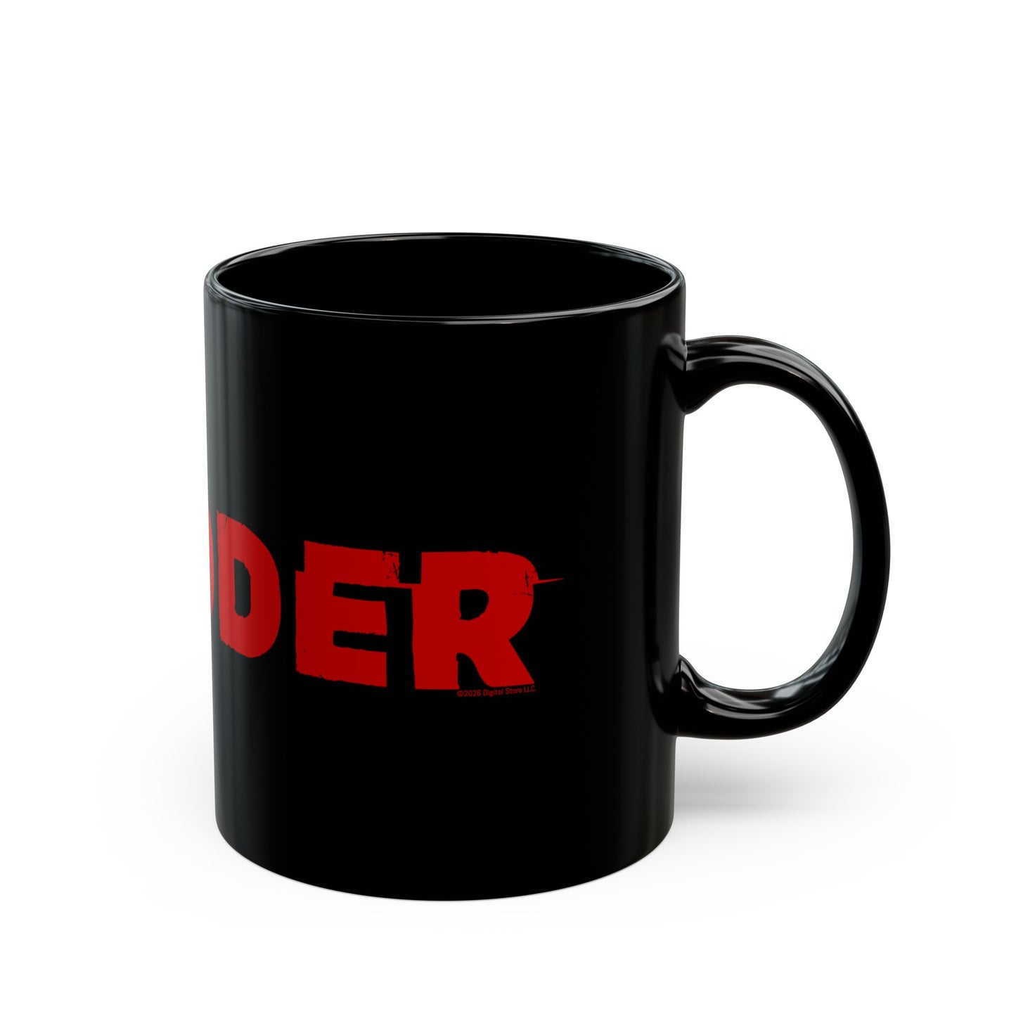 Shudder Logo Black Mug