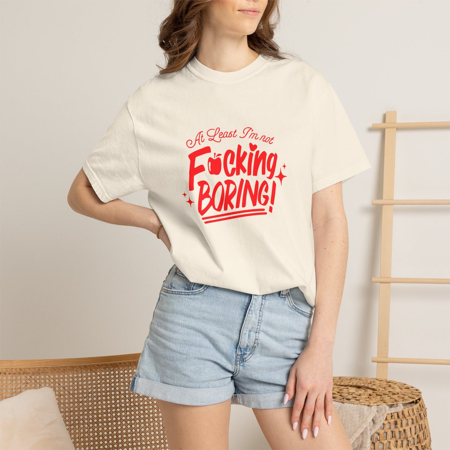 Forbidden Fruits "At Least I’m Not F*cking Boring" T-Shirt