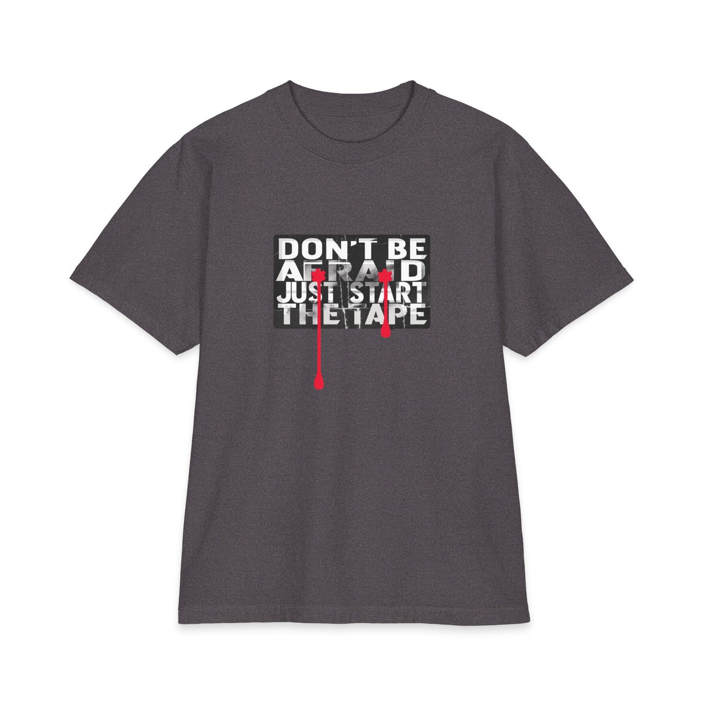 Interview With The Vampire "Don't Be Afraid, Just Start the Tape" Heavyweight Boxy T-Shirt