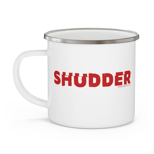 Shudder Jack O' Lantern Enamel Camping Mug