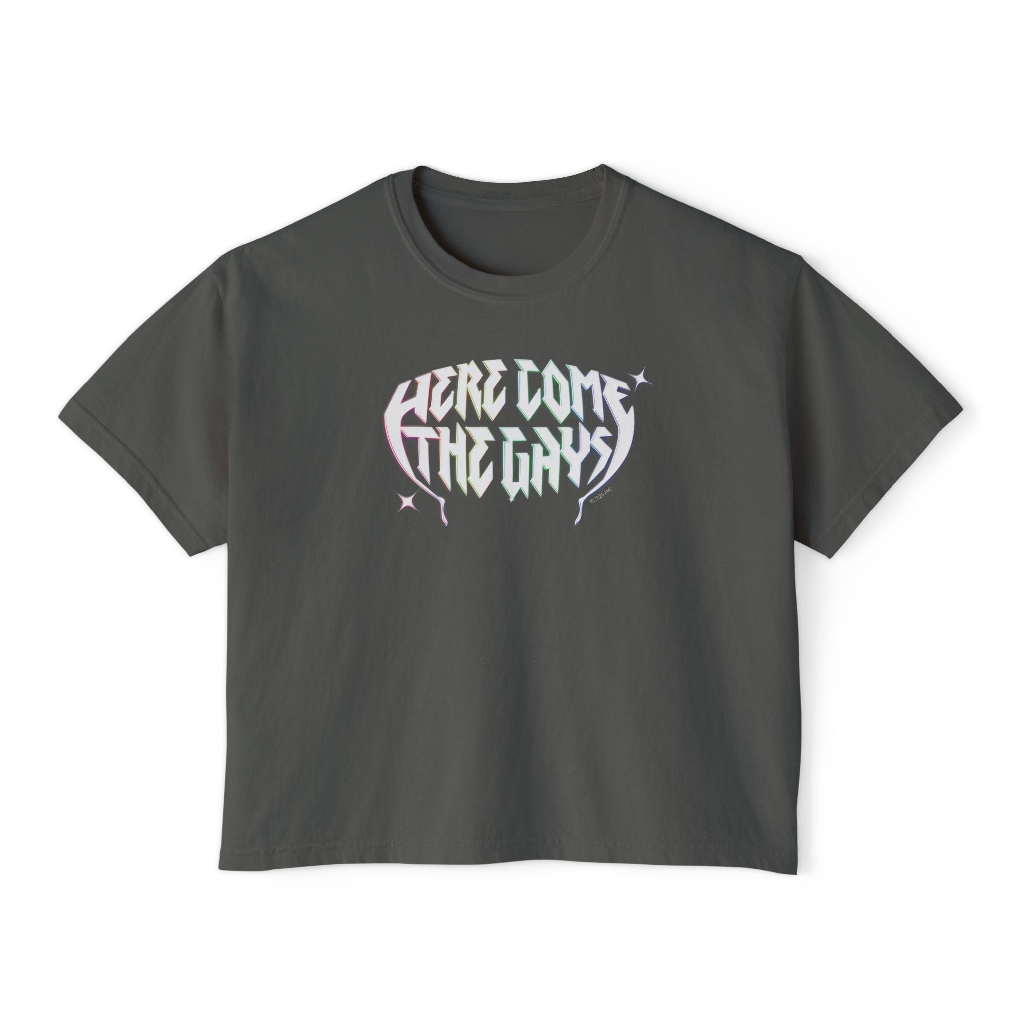 The Vampire Lestat Here Come the Gays Pride Boxy Tee Rainbow