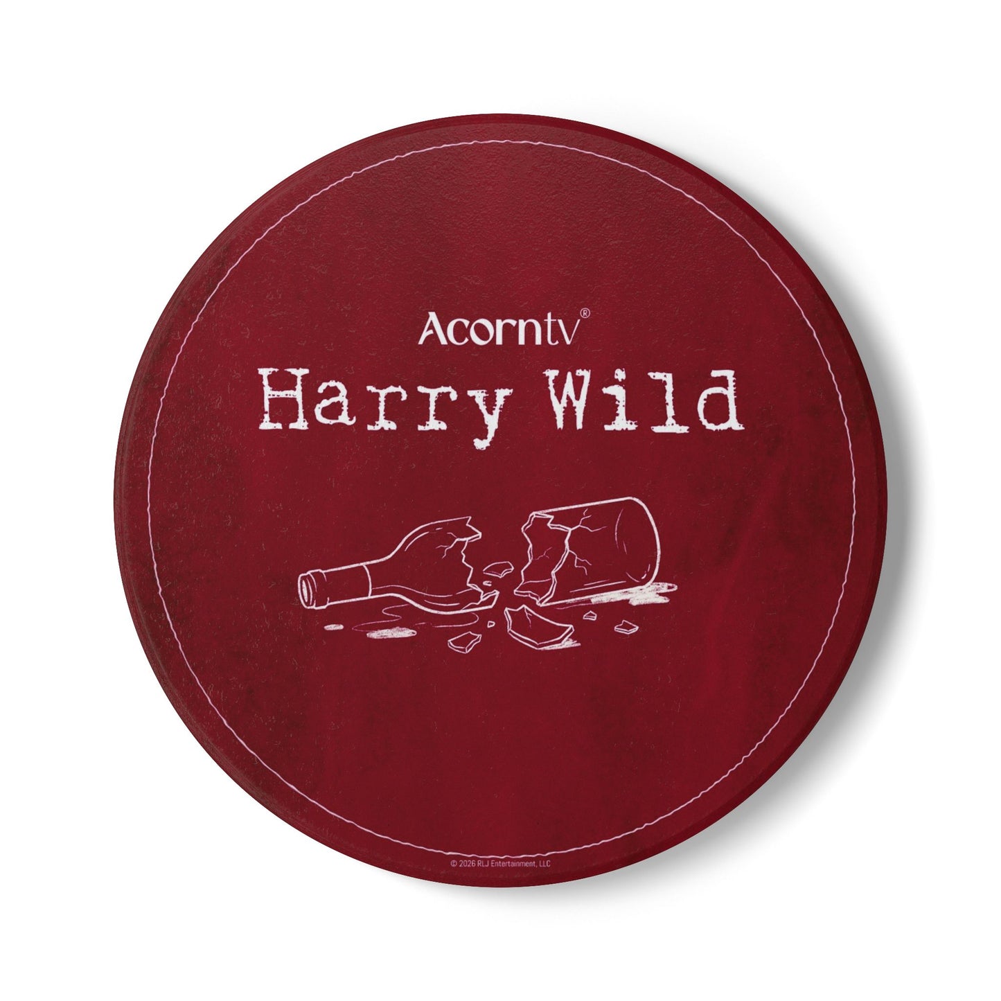 Harry Wild Broken Bottle Ceramic Coaster