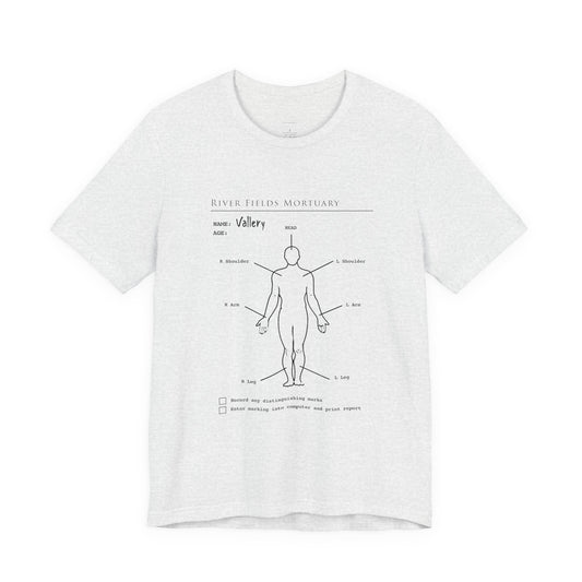 The Mortuary Assistant Clipboard Bella Canvas T-Shirt