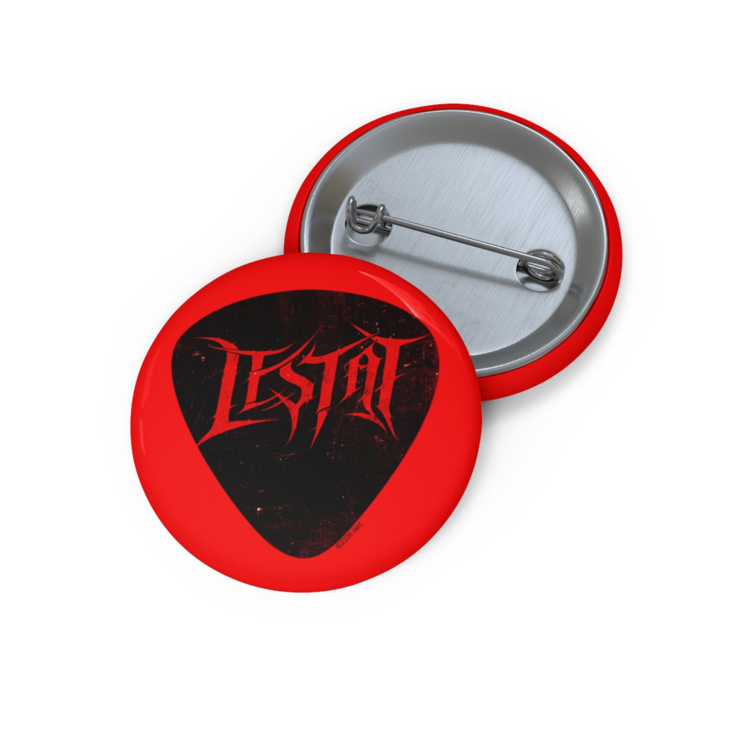 The Vampire Lestat Guitar Pick Pin Button