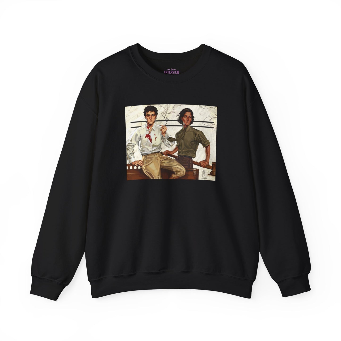 Interview With The Vampire x Zara H Art Devil’s Minion Crewneck Sweatshirt