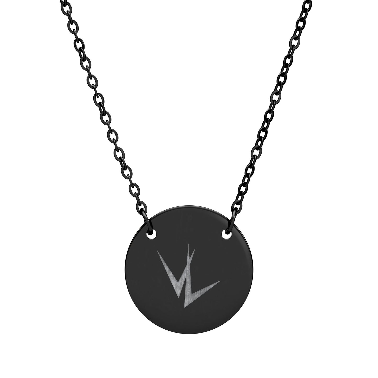 The Vampire Lestat Logo Engraved Necklace