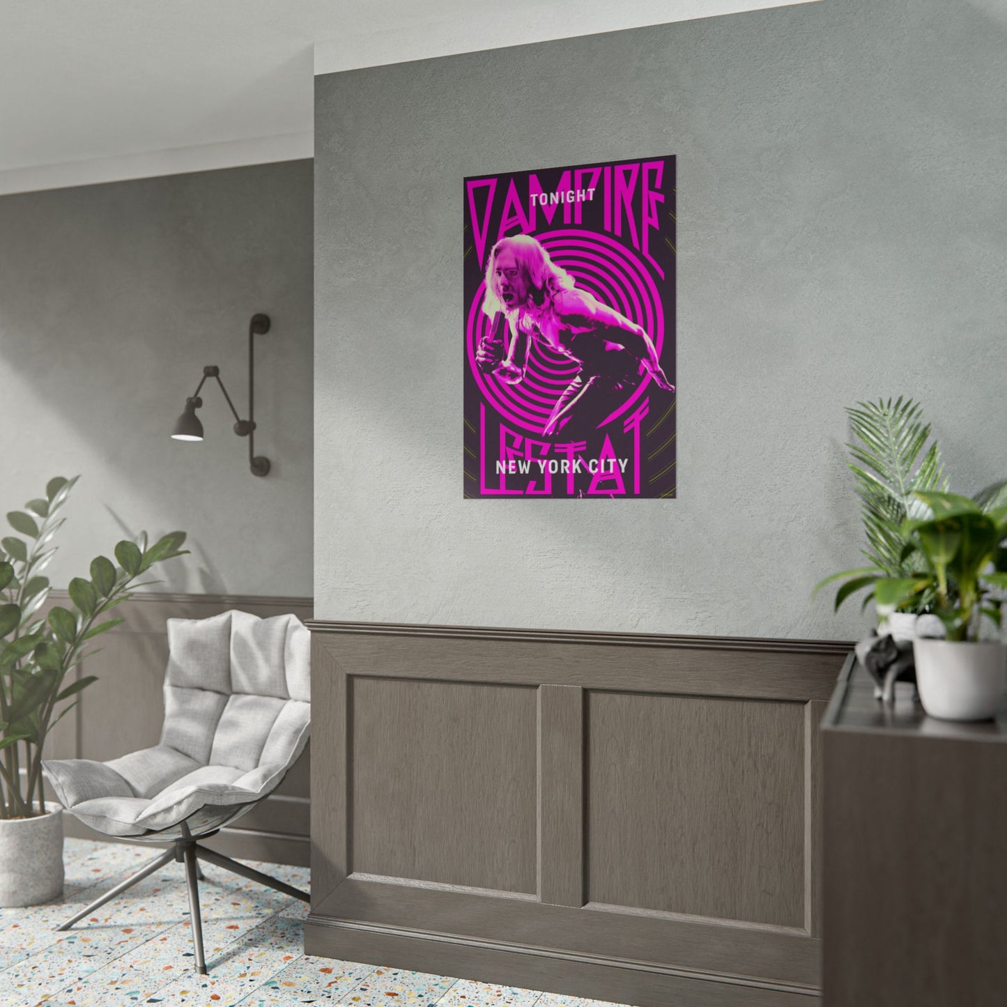 The Vampire Lestat New York Tour Stop Poster