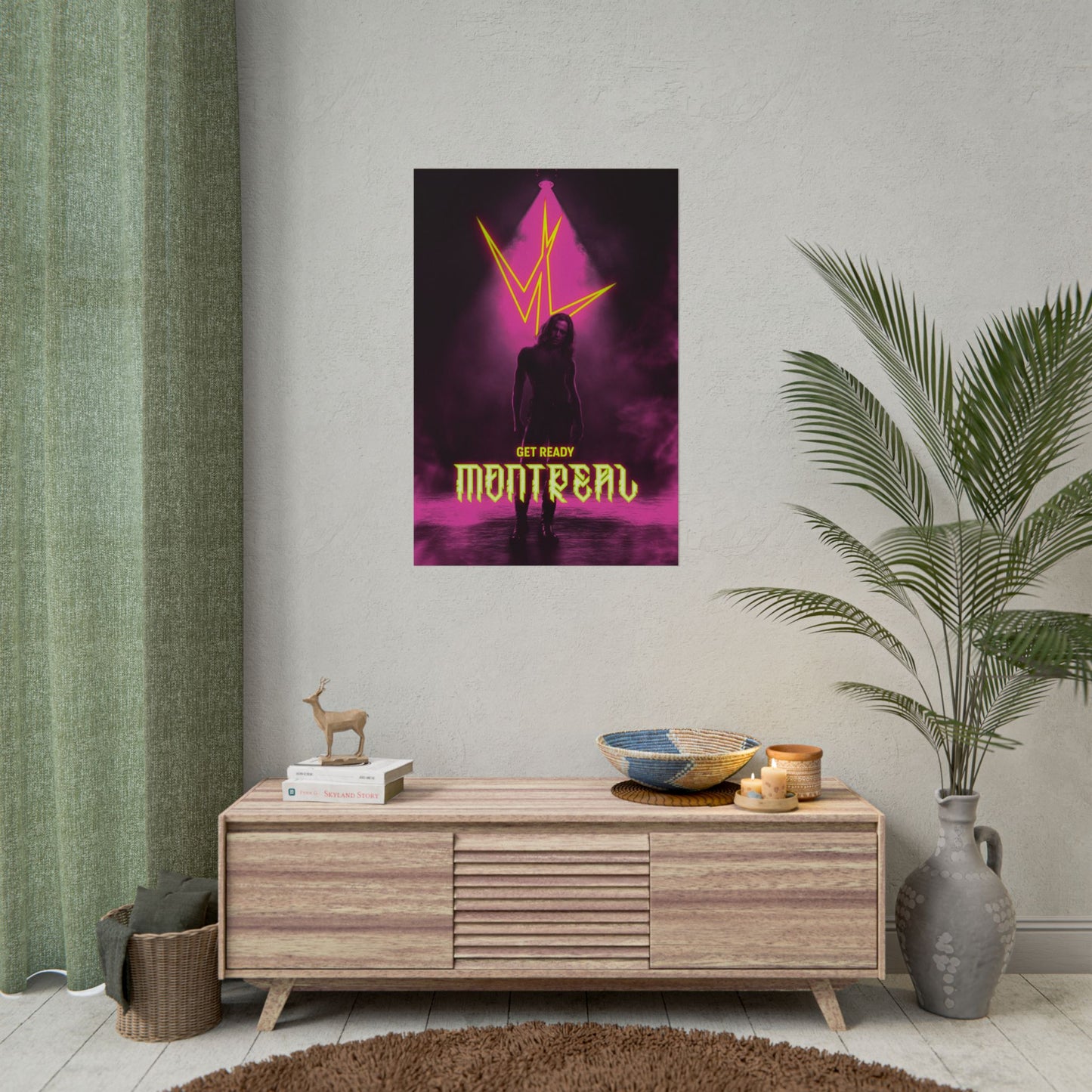The Vampire Lestat Montreal Tour Stop Poster