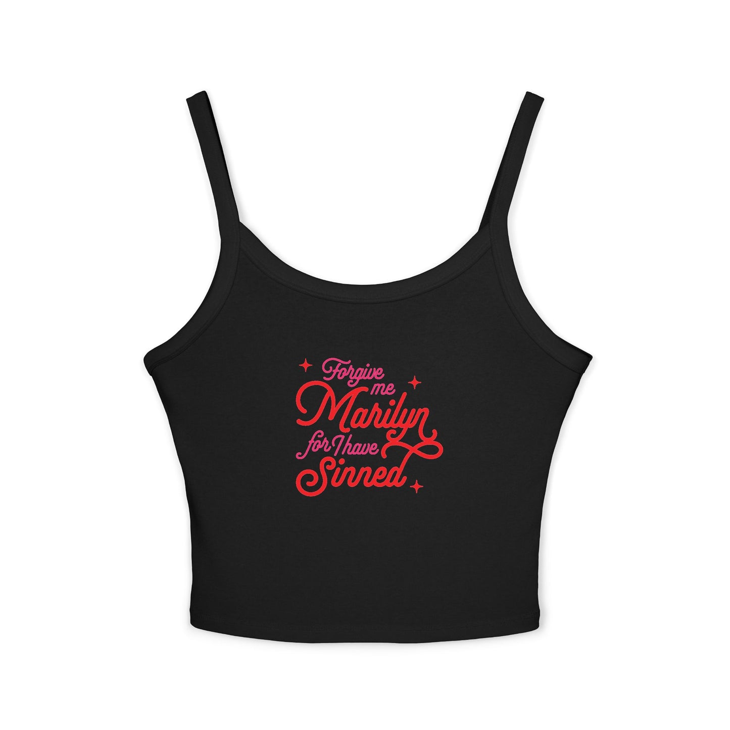Forbidden Fruits Forgive Me Marilyn Bella Canvas Spaghetti Strap Top