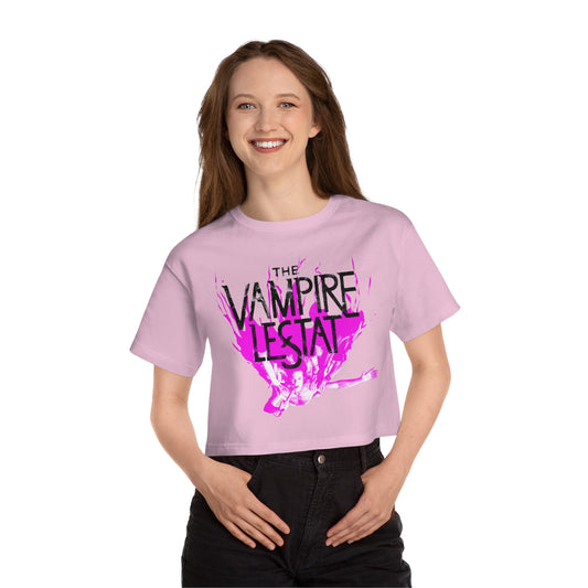 The Vampire Lestat Crowd Fire Champion Cropped T-shirt