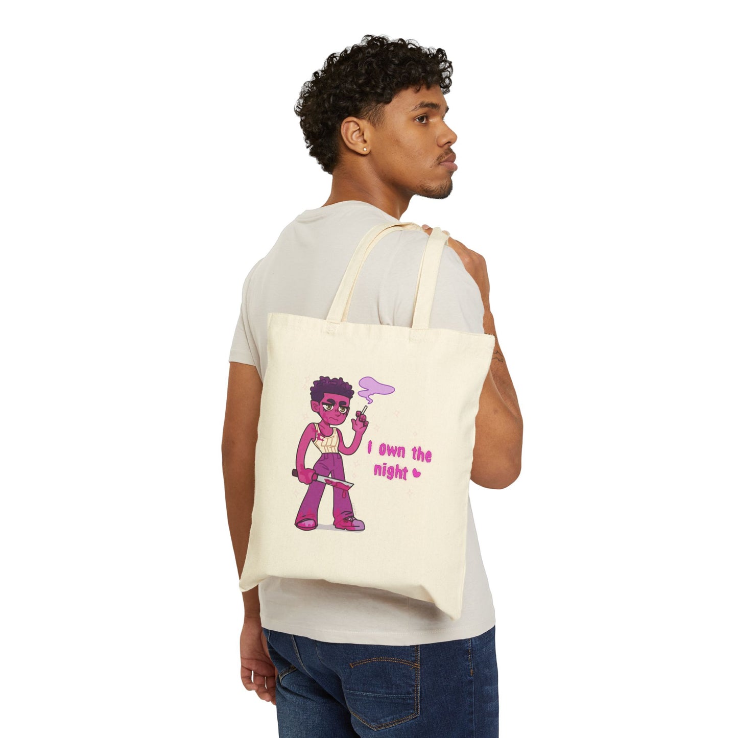 Interview With The Vampire x Very Merry Mart Louis & Lestat Cotton Tote Bag
