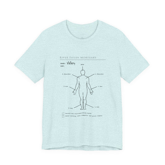 The Mortuary Assistant Clipboard Bella Canvas T-Shirt