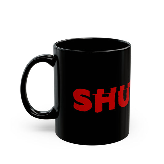 Shudder Logo Black Mug