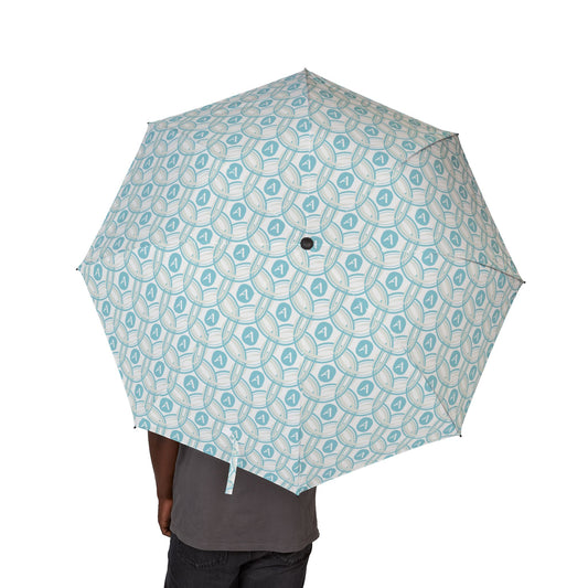 Acorn TV All Over Compact Foldable Umbrella