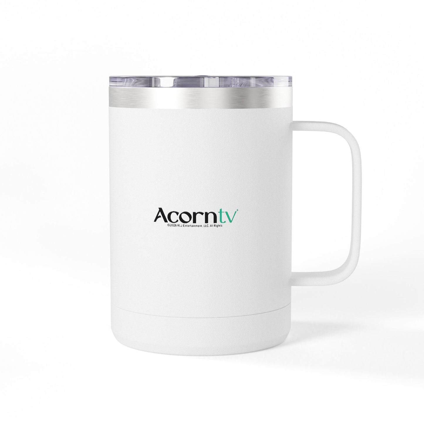 Acorn TV Armchair Detective 15oz Insulated Tumbler Mug
