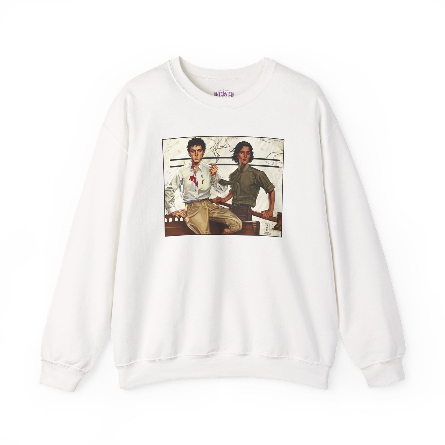 Interview With The Vampire x Zara H Art Devil’s Minion Crewneck Sweatshirt