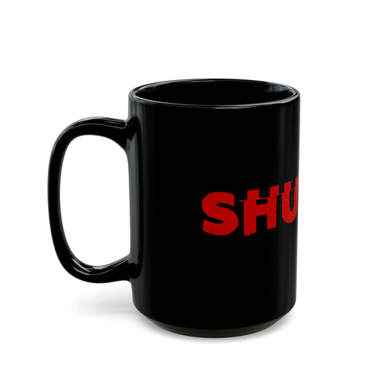Shudder Logo Black Mug