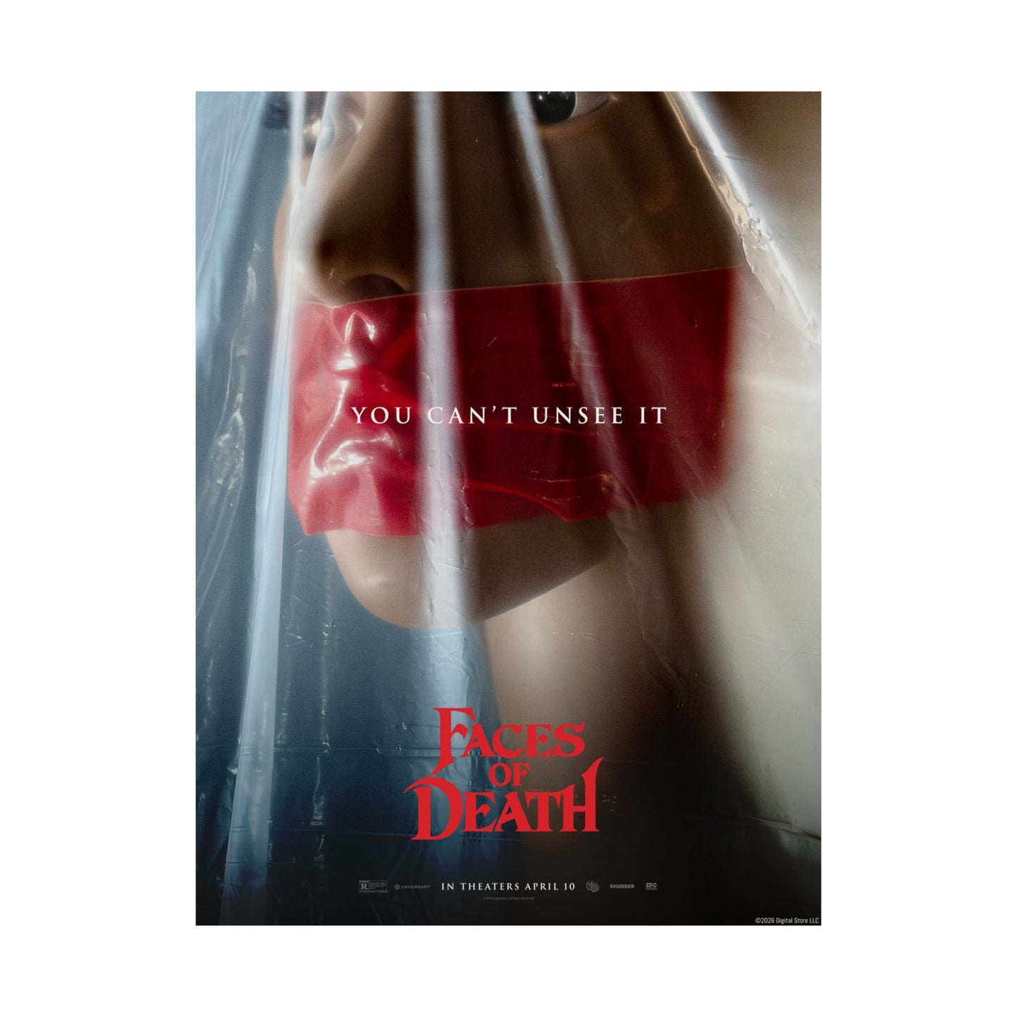 Faces of Death Close-Up Mannequin Key Art Poster