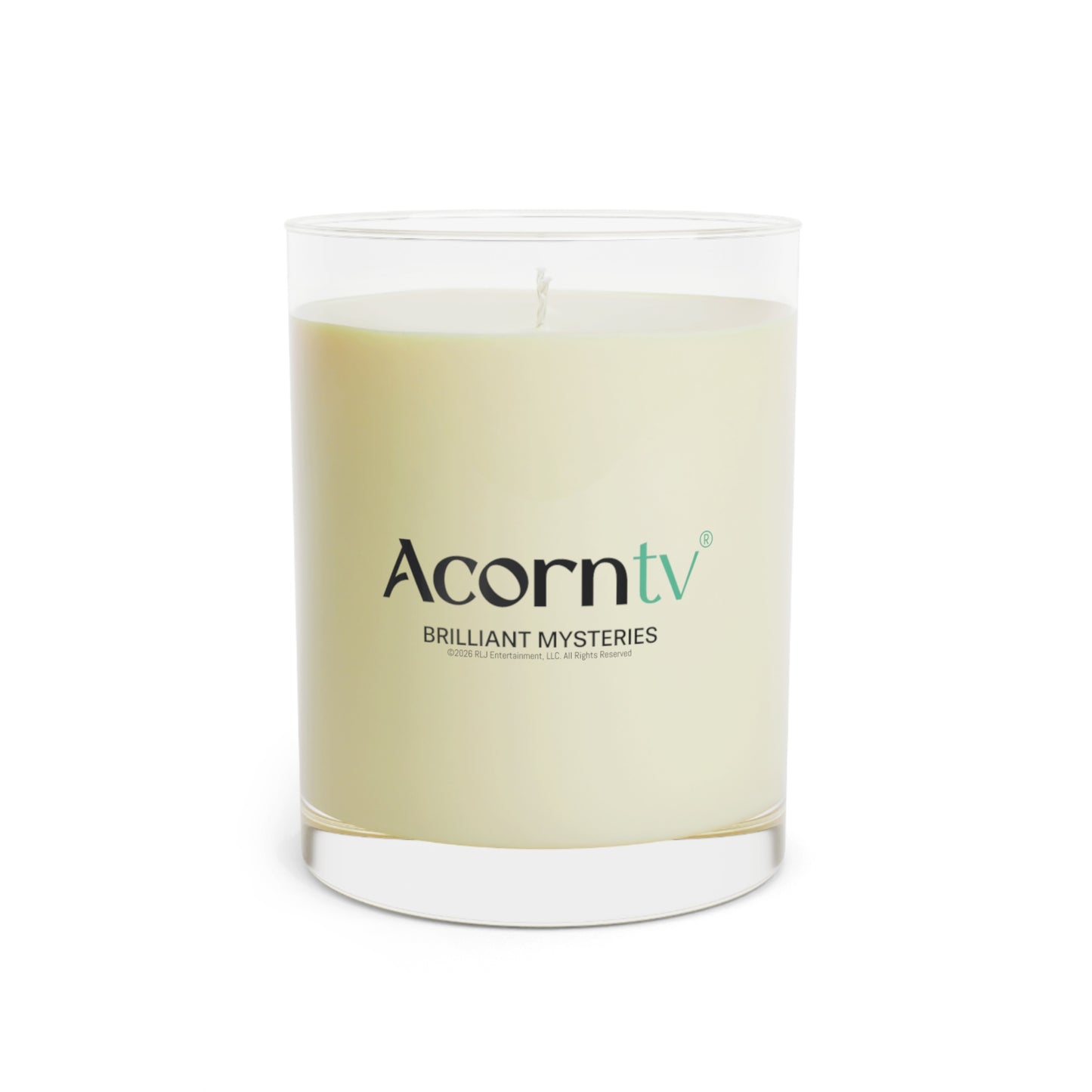 Acorn TV Scented Dual-Wick Aromatherapy Candle – Ocean Mist & Moss