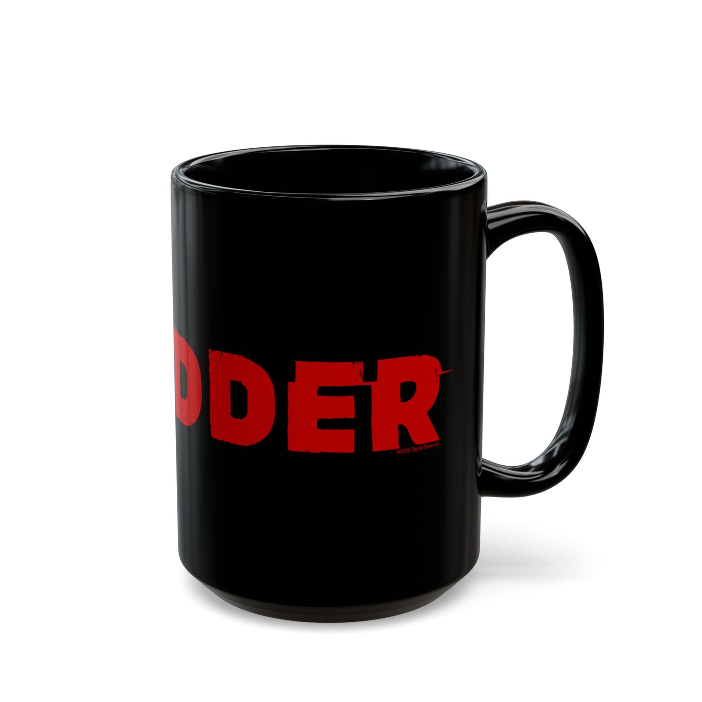 Shudder Logo Black Mug
