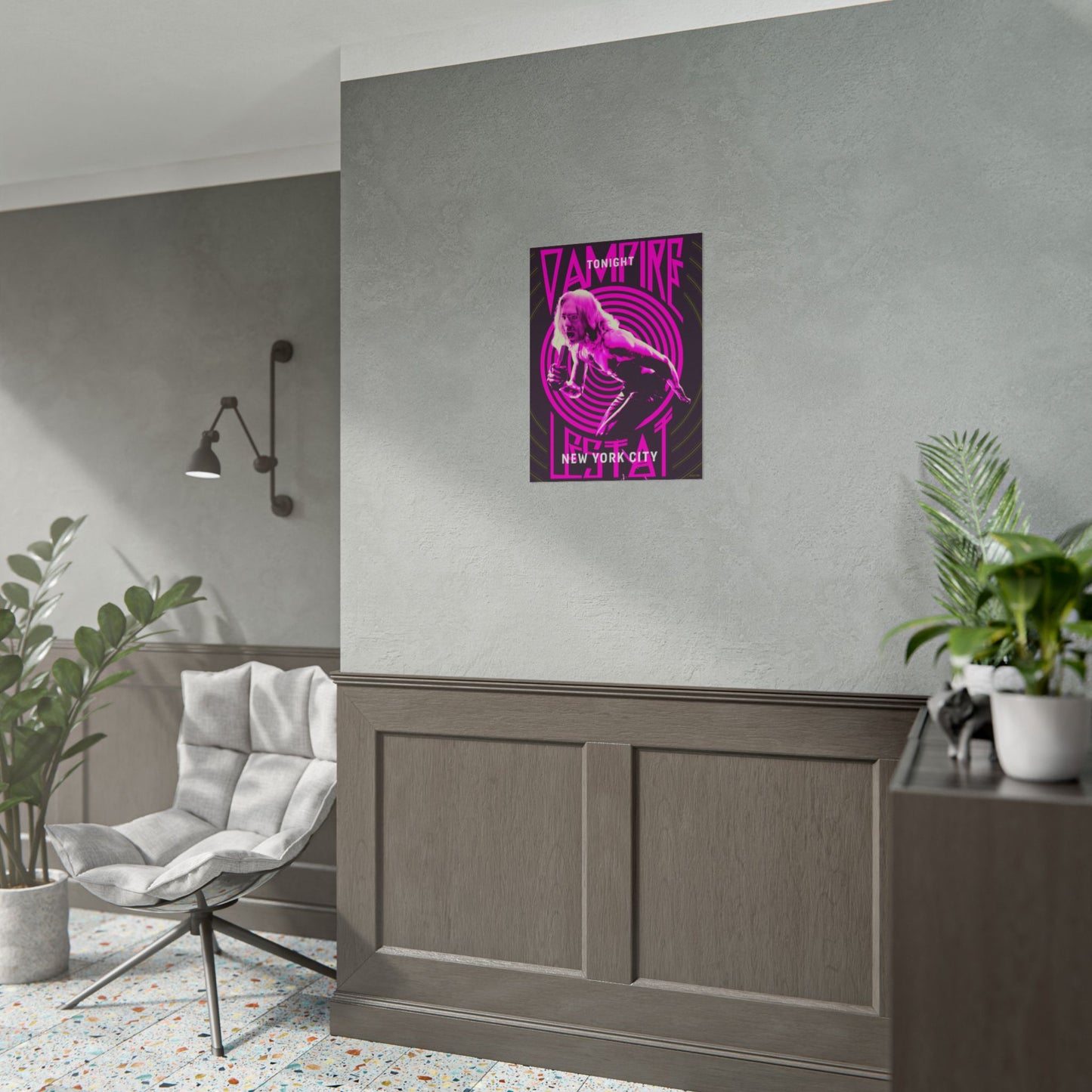 The Vampire Lestat New York Tour Stop Poster