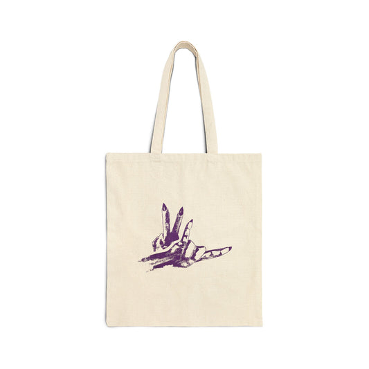 The Vampire Lestat VL Hands Logo Cotton Tote Bag